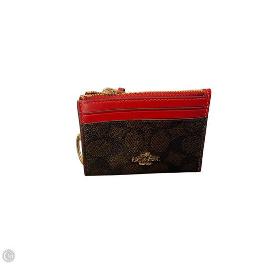 Id/card Holder Designer By Coach, Size: Small