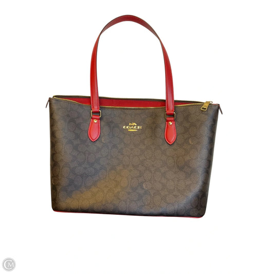 Handbag Designer By Coach, Size: Large