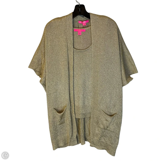 Apparel Tag Designer By Lilly Pulitzer In Gold, Size: Xs