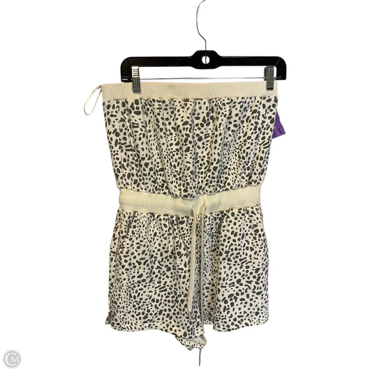 Romper By Le Lis In Animal Print, Size: S