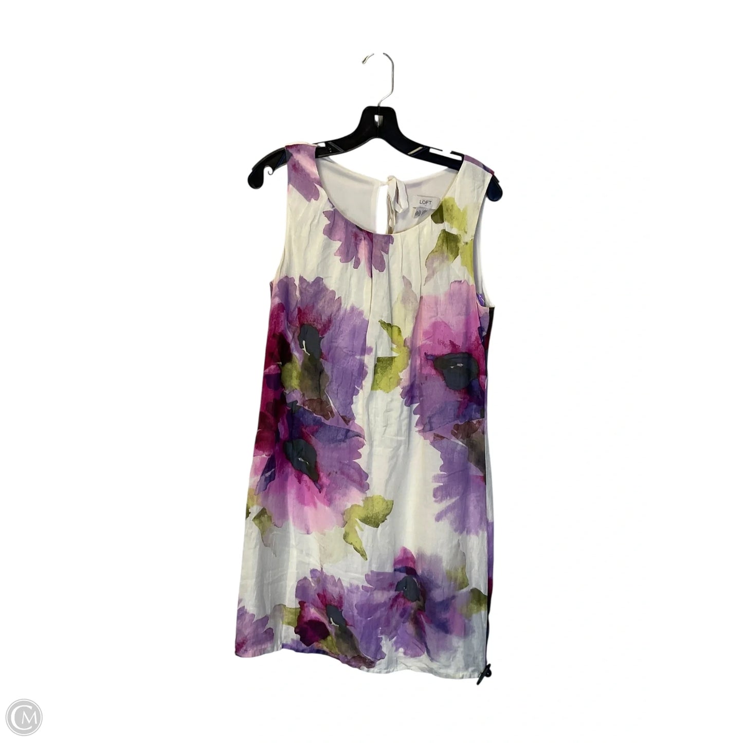 Dress Casual Short By Loft In Floral Print, Size: 8