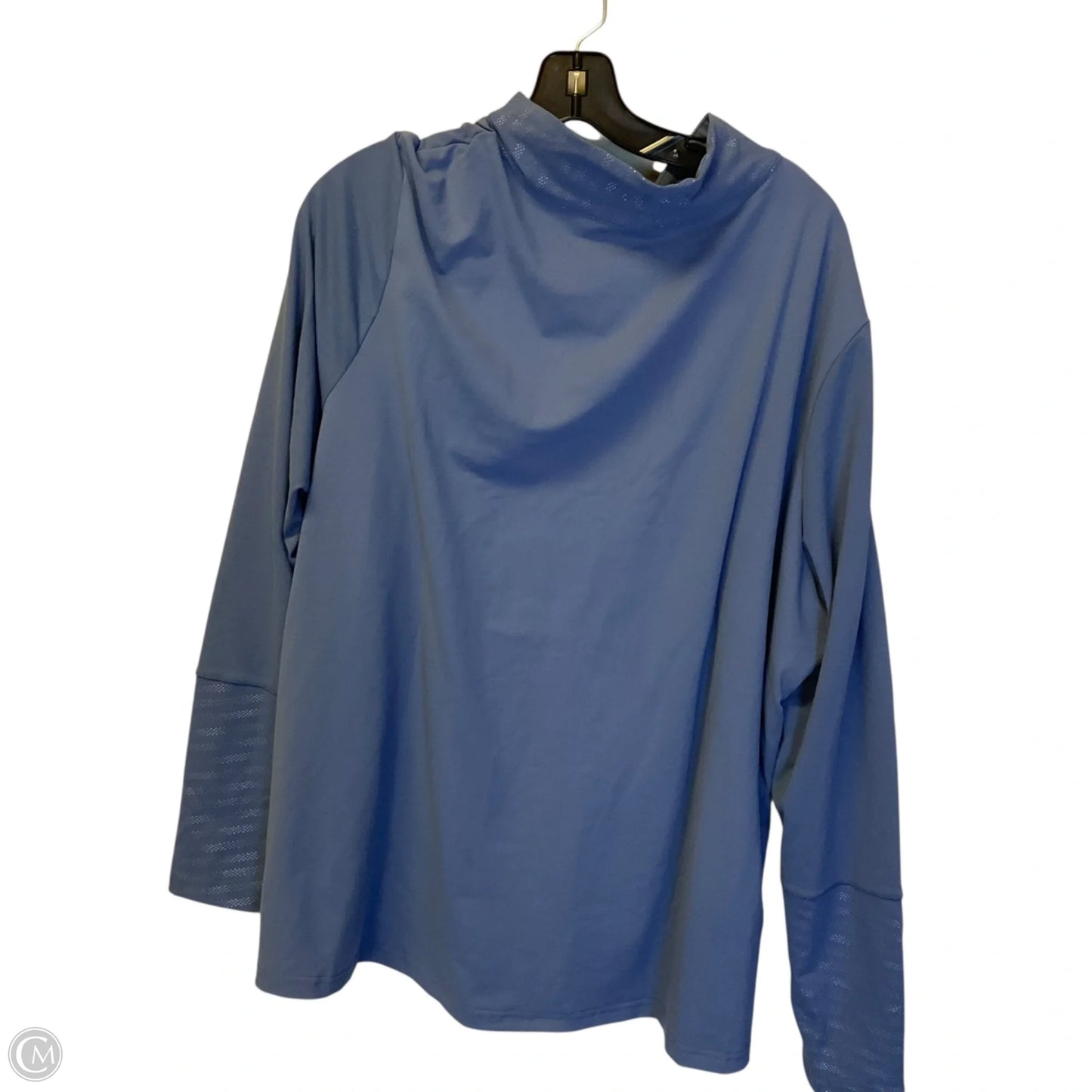 Athletic Jacket By Clothes Mentor In Blue, Size: 2x