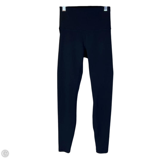 Athletic Leggings By Lululemon In Navy, Size: 4