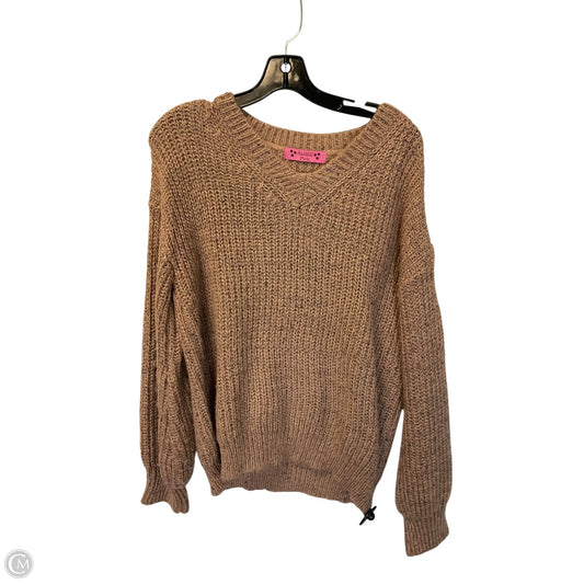 Sweater By Almost Pink In Multi-colored, Size: M