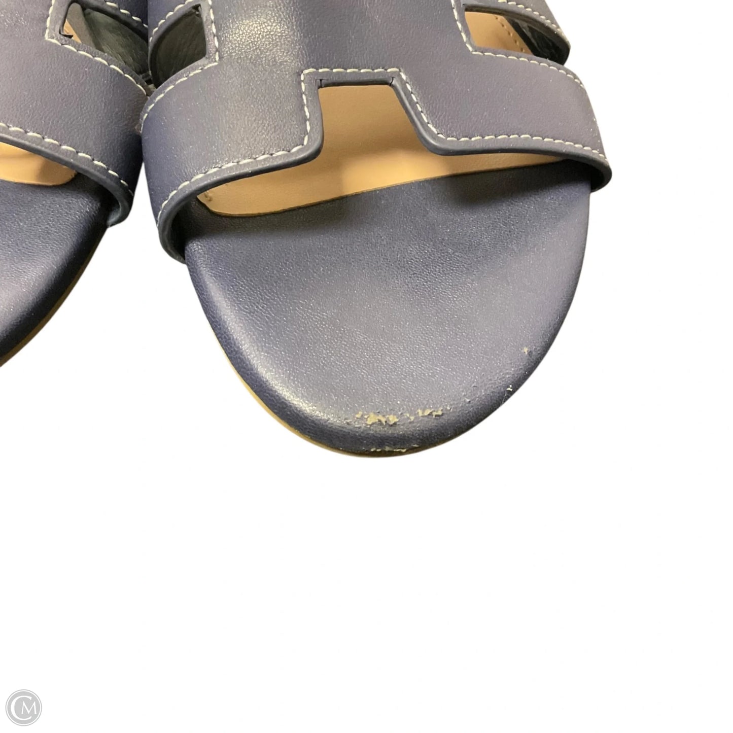 Sandals Flats By Crown And Ivy In Blue, Size: 7.5