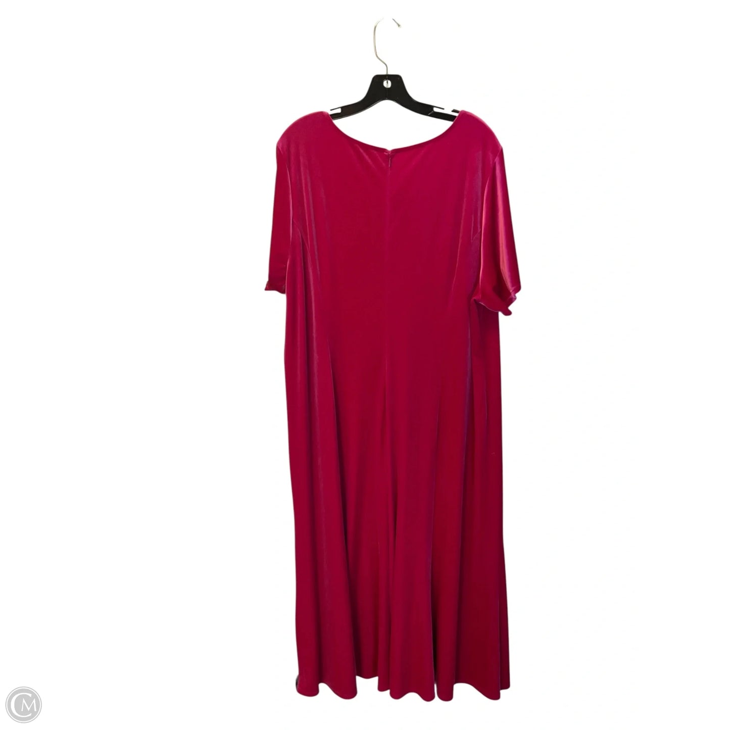 Dress Casual Midi By Clothes Mentor In Pink, Size: L
