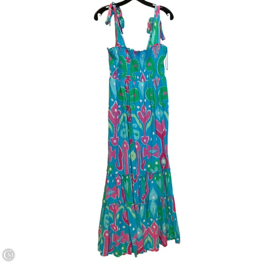Dress Casual Maxi By Crown and Ivy In Blue, Size: M