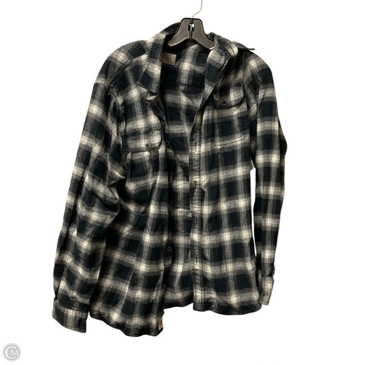 Jacket Shirt By Jachs Girlfirend In Plaid Pattern, Size: Xl