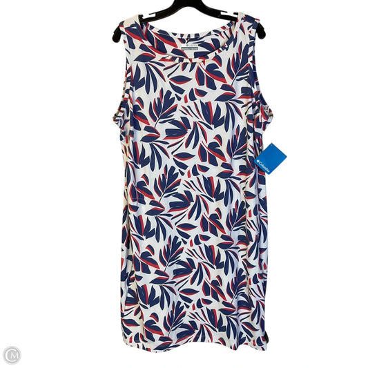 Athletic Dress By Columbia In White, Size: Xl