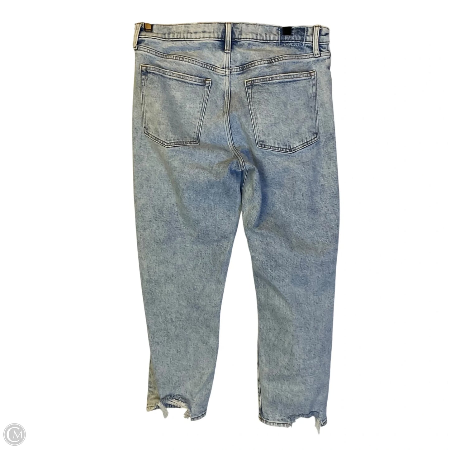 Jeans Boyfriend By Abercrombie And Fitch In Blue Denim, Size: 10