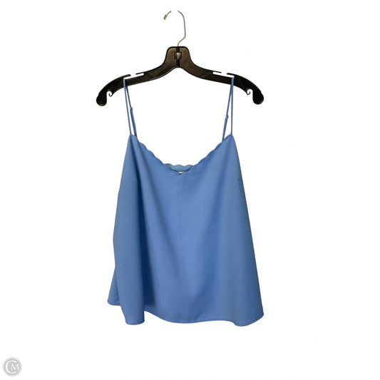 Top Sleeveless By J. Crew In Blue, Size: Xl