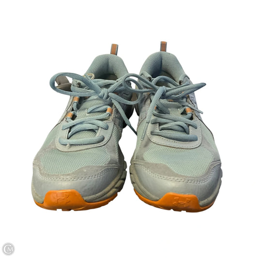 Shoes Athletic By Under Armour In Blue, Size: 8
