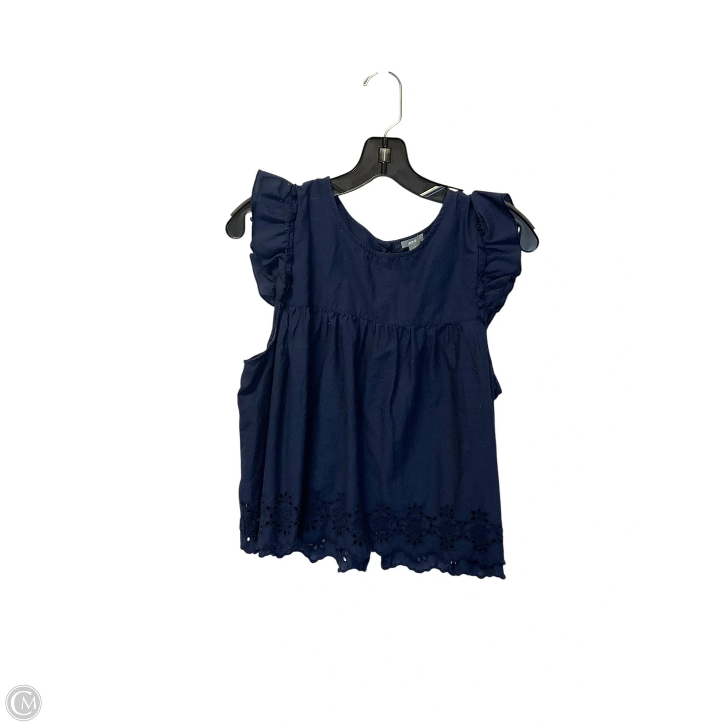 Top Sleeveless By Aerie In Navy, Size: L