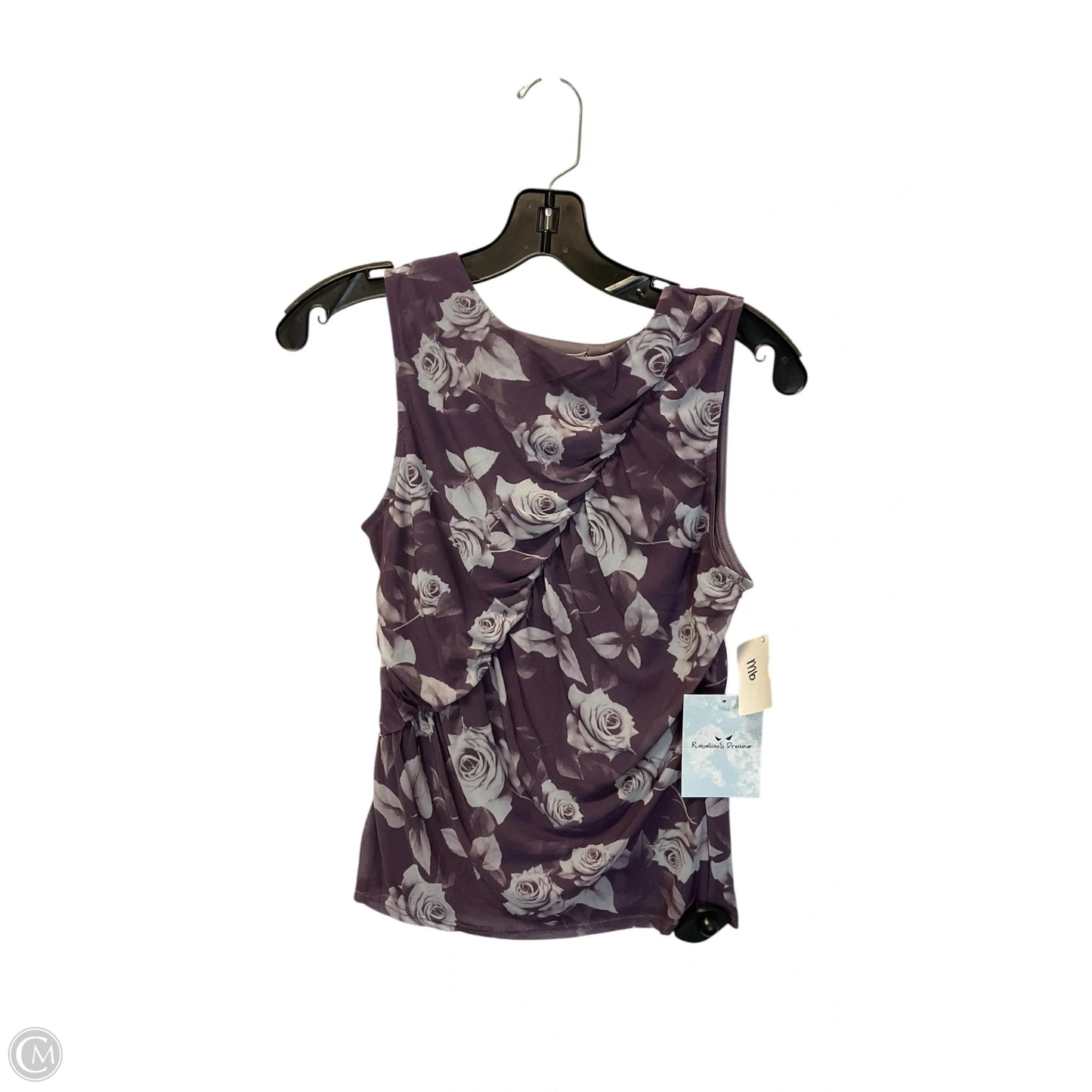 Top Sleeveless By Clothes Mentor In Purple, Size: M