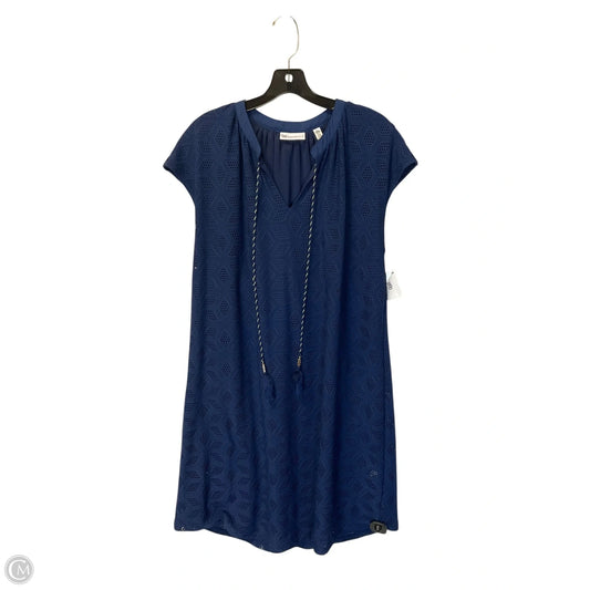 Dress Casual Midi By Rafaella In Blue, Size: Xl
