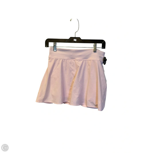 Athletic Skort By Lululemon In Pink, Size: 6