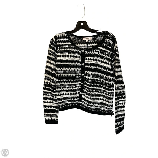 Cardigan By Nanette By Nanette Lepore In Black & White, Size: M