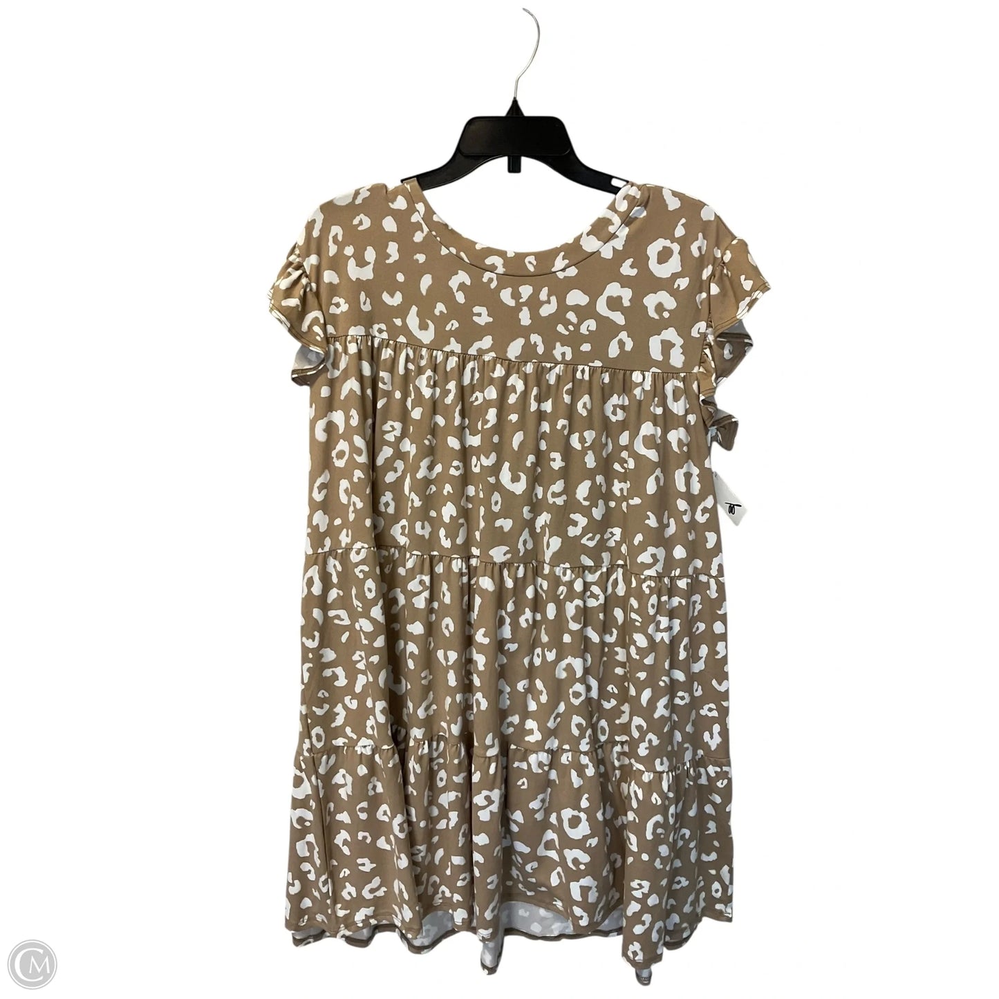 Dress Casual Midi By Entro In Animal Print, Size: S