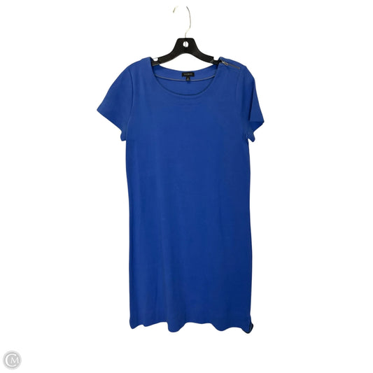 Dress Casual Midi By Talbots In Blue, Size: M