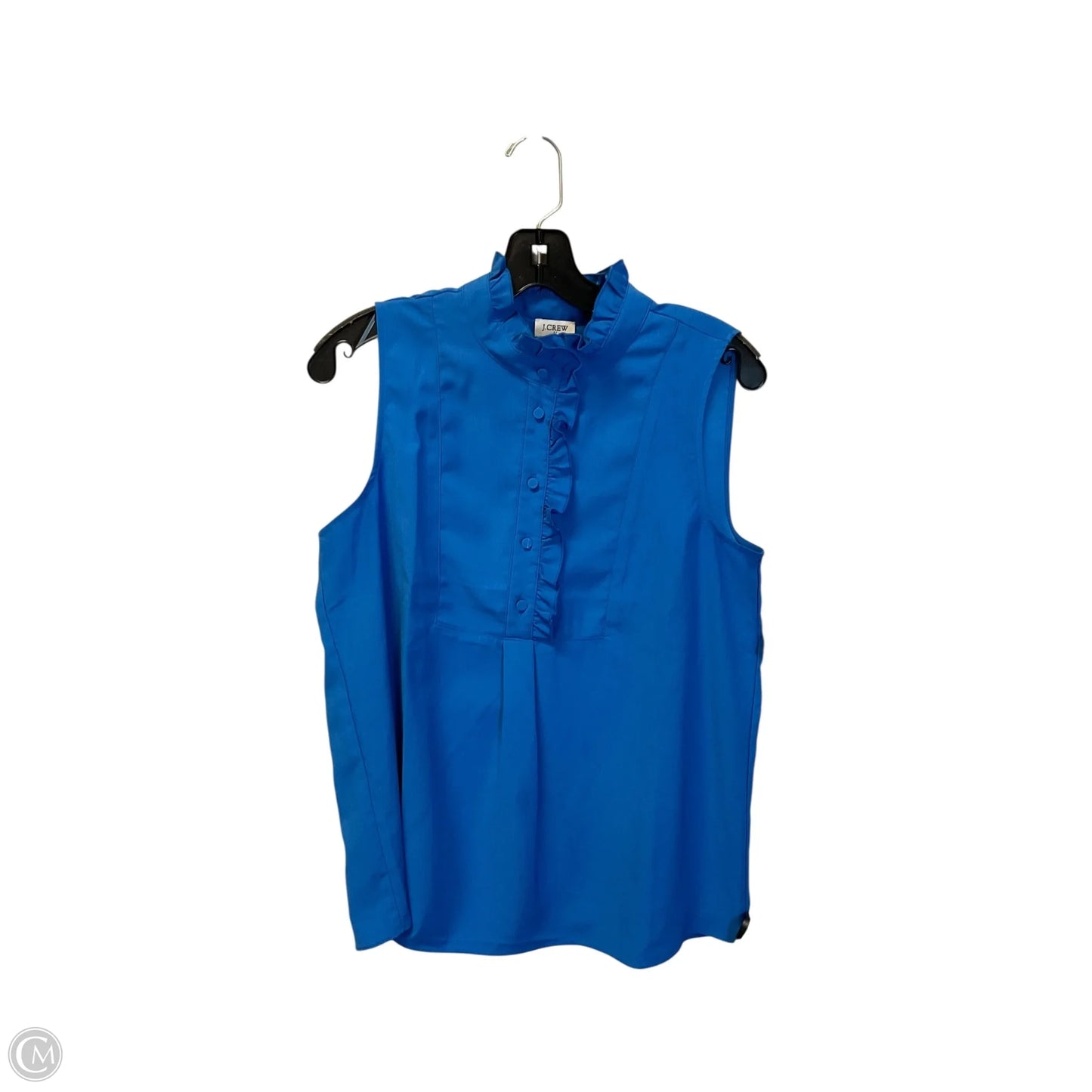 Top Sleeveless By J. Crew In Blue, Size: M