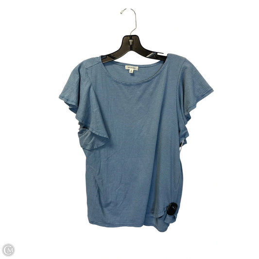 Top Sleeveless By Max Studio In Blue, Size: L