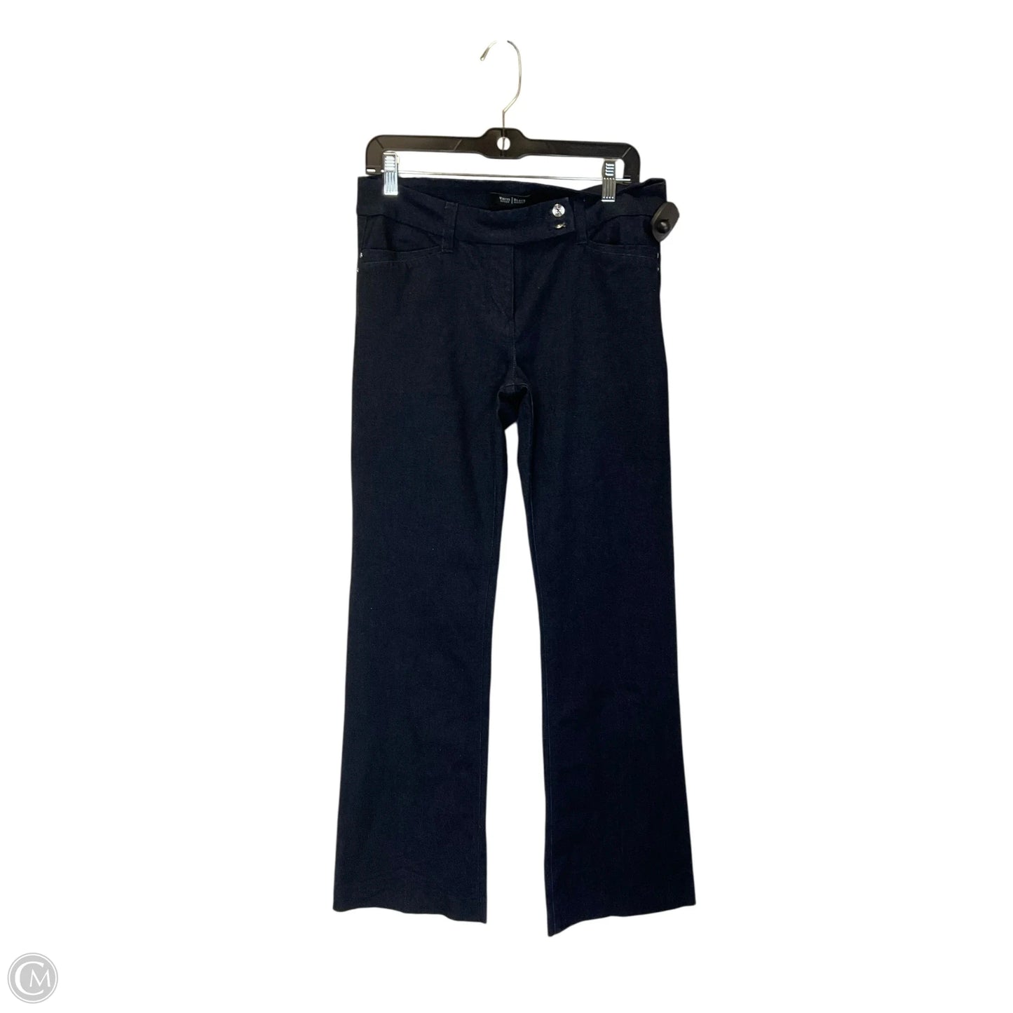 Jeans Straight By White House Black Market In Blue Denim, Size: 6