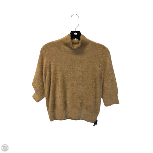 Sweater Short Sleeve By Trina Turk In Tan, Size: S