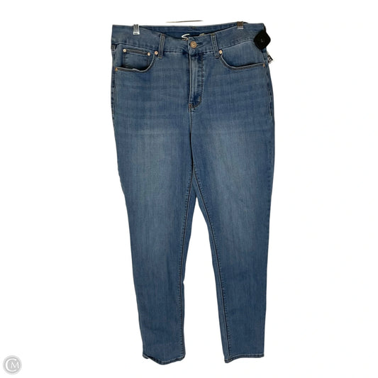 Jeans Skinny By Seven 7 In Blue Denim, Size: 14