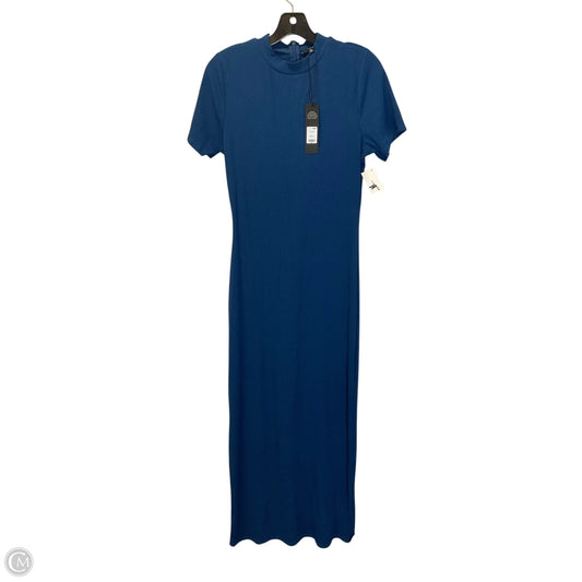 Dress Casual Maxi By Fashion Nova In Blue, Size: 1x