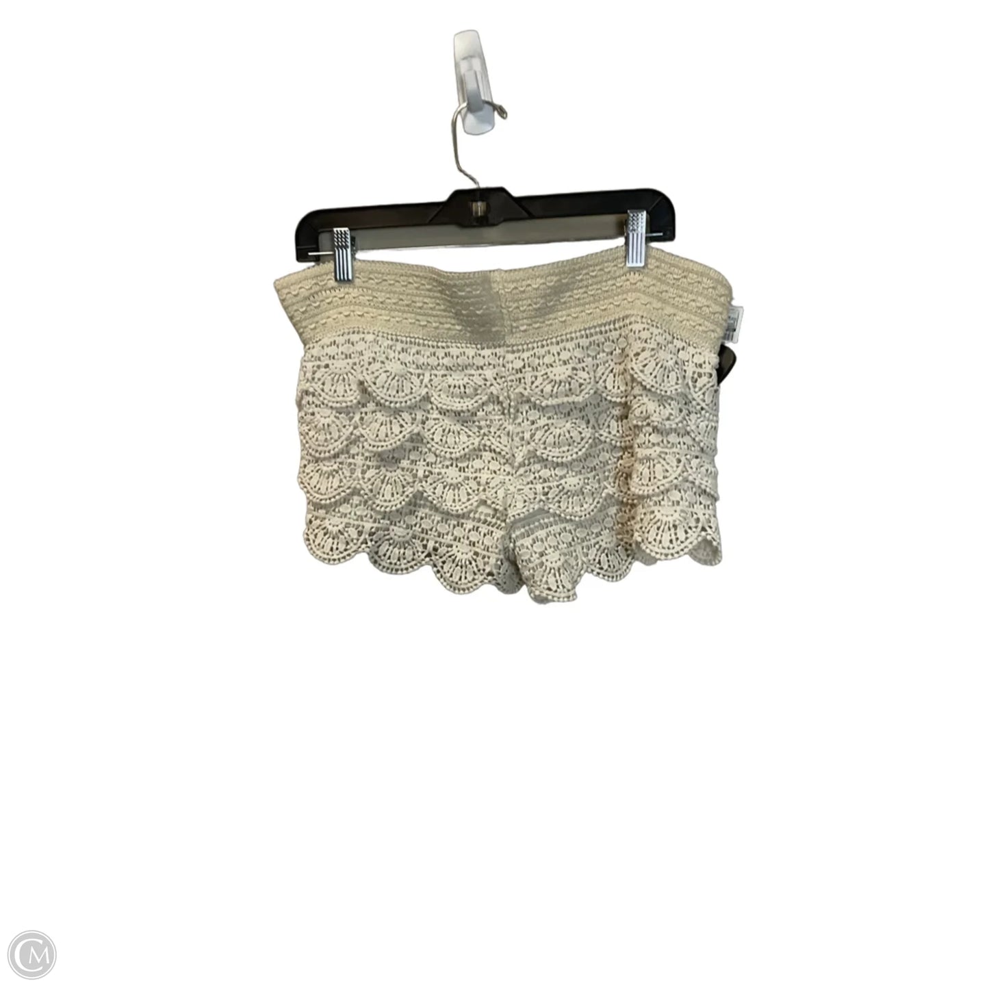 Shorts By Rewind In Cream, Size: M