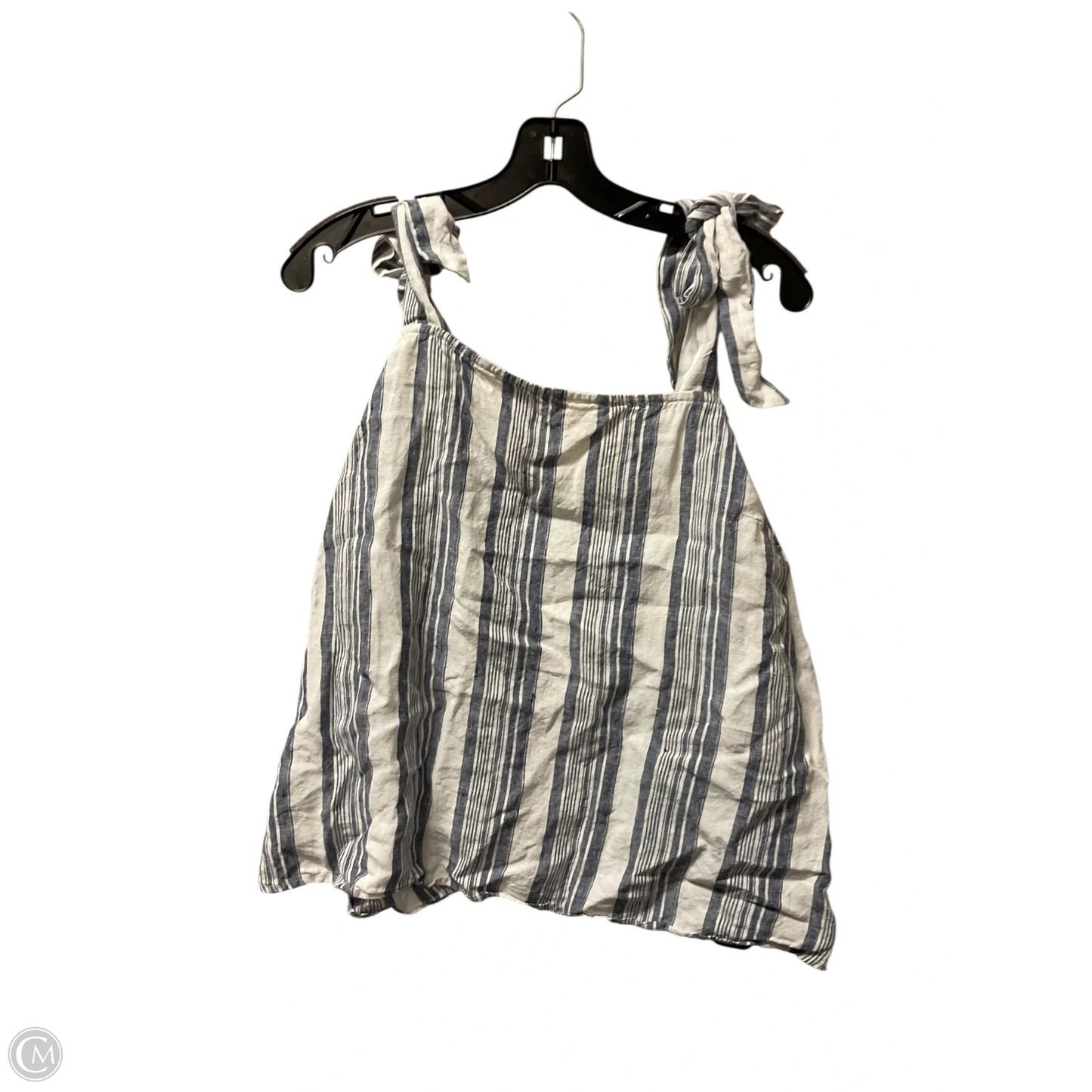 Top Sleeveless By Crown And Ivy In Striped Pattern, Size: Xxl