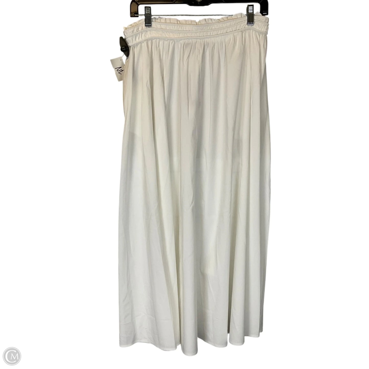 Skirt Maxi By Philosophy In White, Size: L