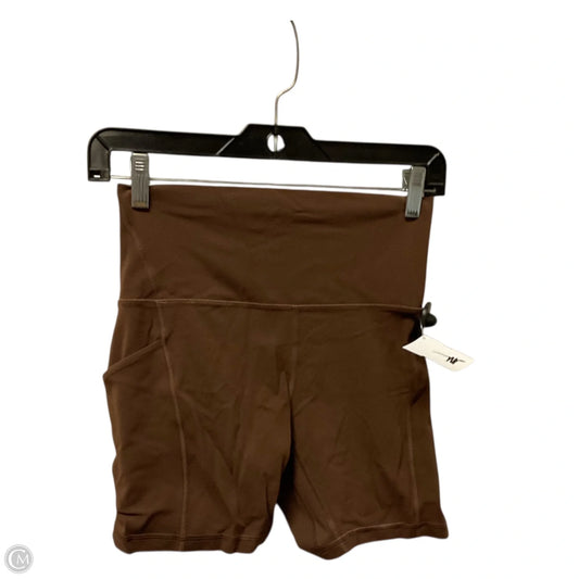 Athletic Shorts By Lululemon In Brown, Size: 6