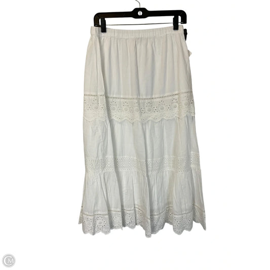 Skirt Midi By Philosophy In White, Size: S