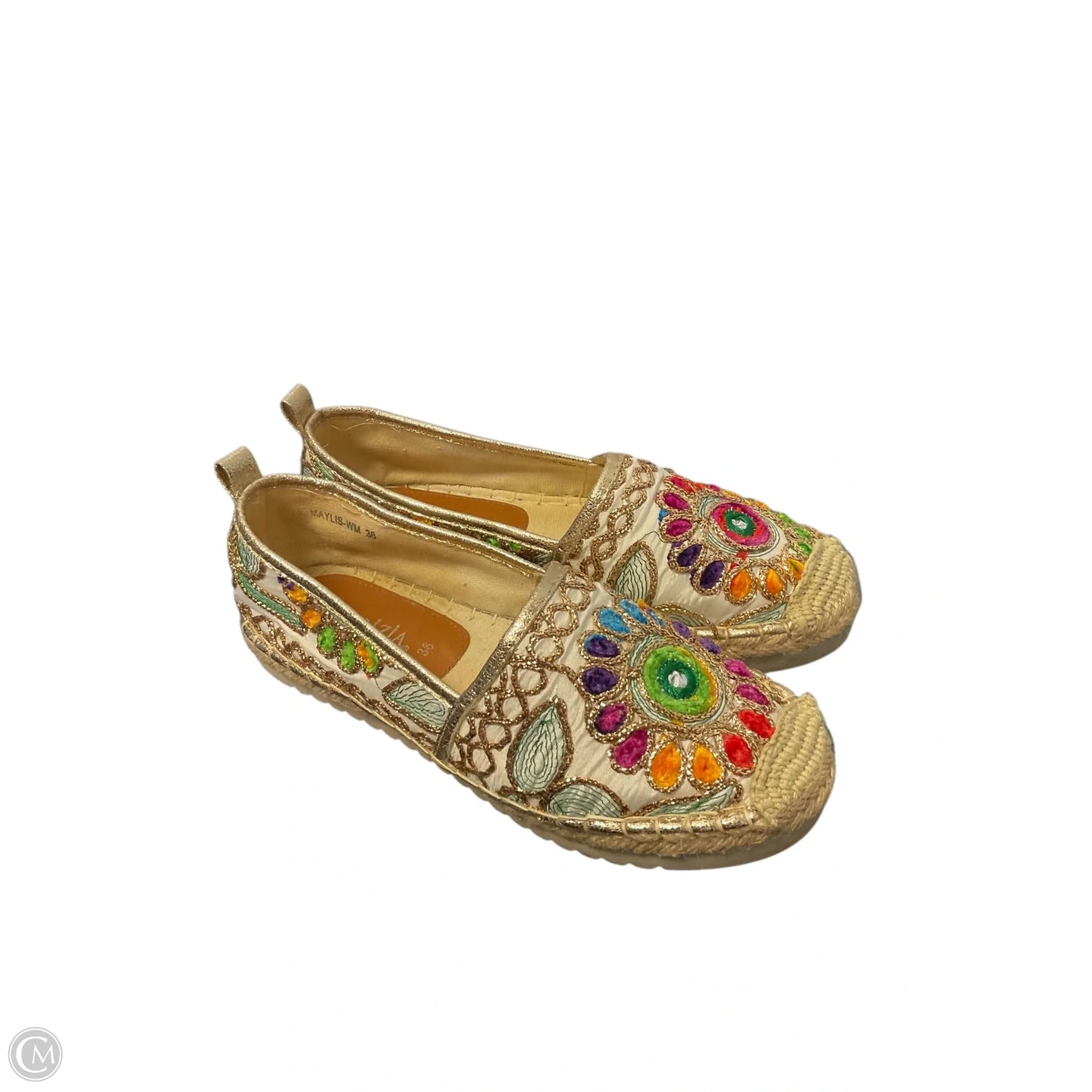 Shoes Flats By Spring Step In Multi-colored, Size: 6