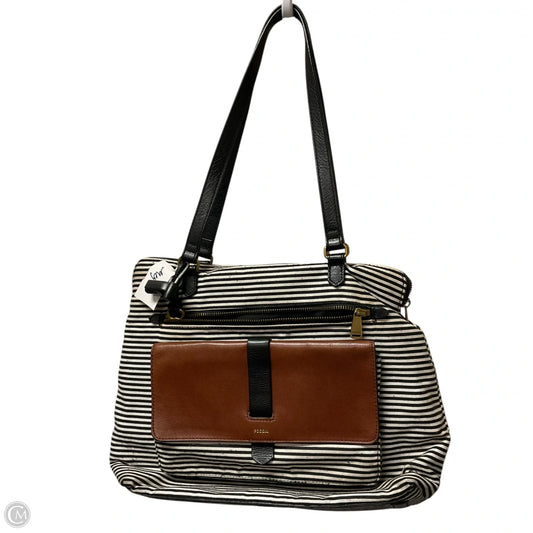 Handbag By Fossil, Size: Medium