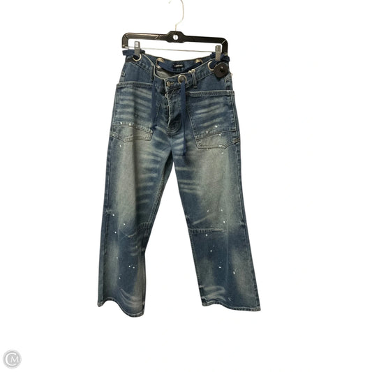 Jeans Straight By Clothes Mentor In Blue Denim, Size: M