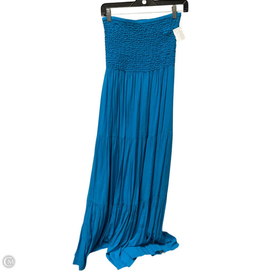 Dress Casual Maxi By Michael By Michael Kors In Blue, Size: Xl