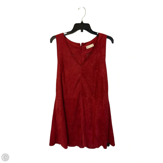 Dress Casual Short By Altard State In Red, Size: S