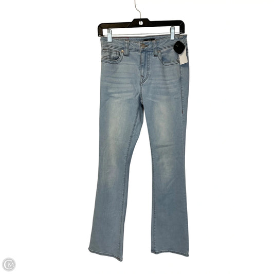 Jeans Boot Cut By True Religion In Blue Denim, Size: 4