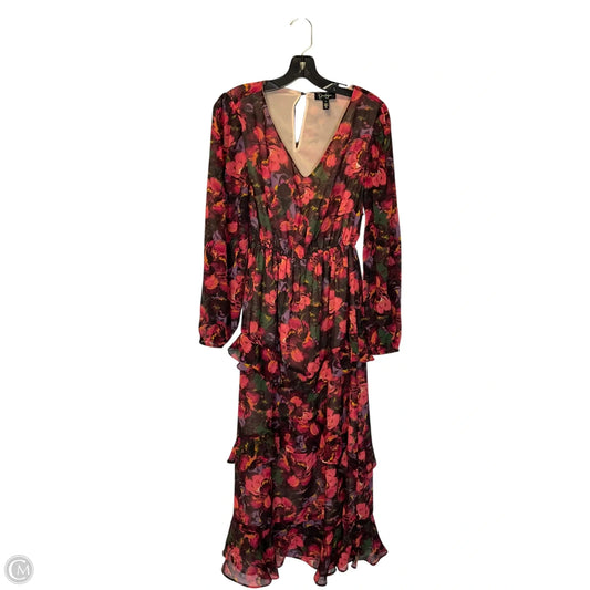 Dress Party Long By Jessica Simpson In Red, Size: S