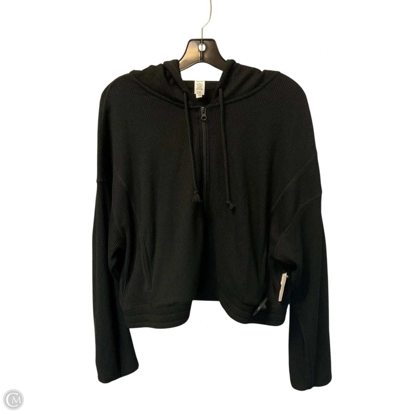 Athletic Jacket By Yogalicious In Black, Size: Xl