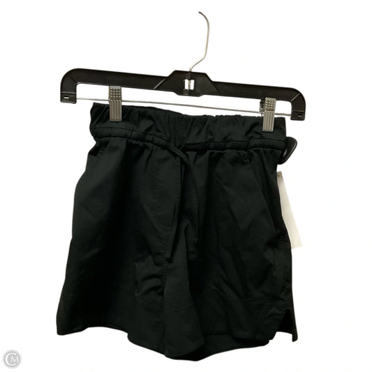 Athletic Shorts By Lululemon In Black, Size: Xxs