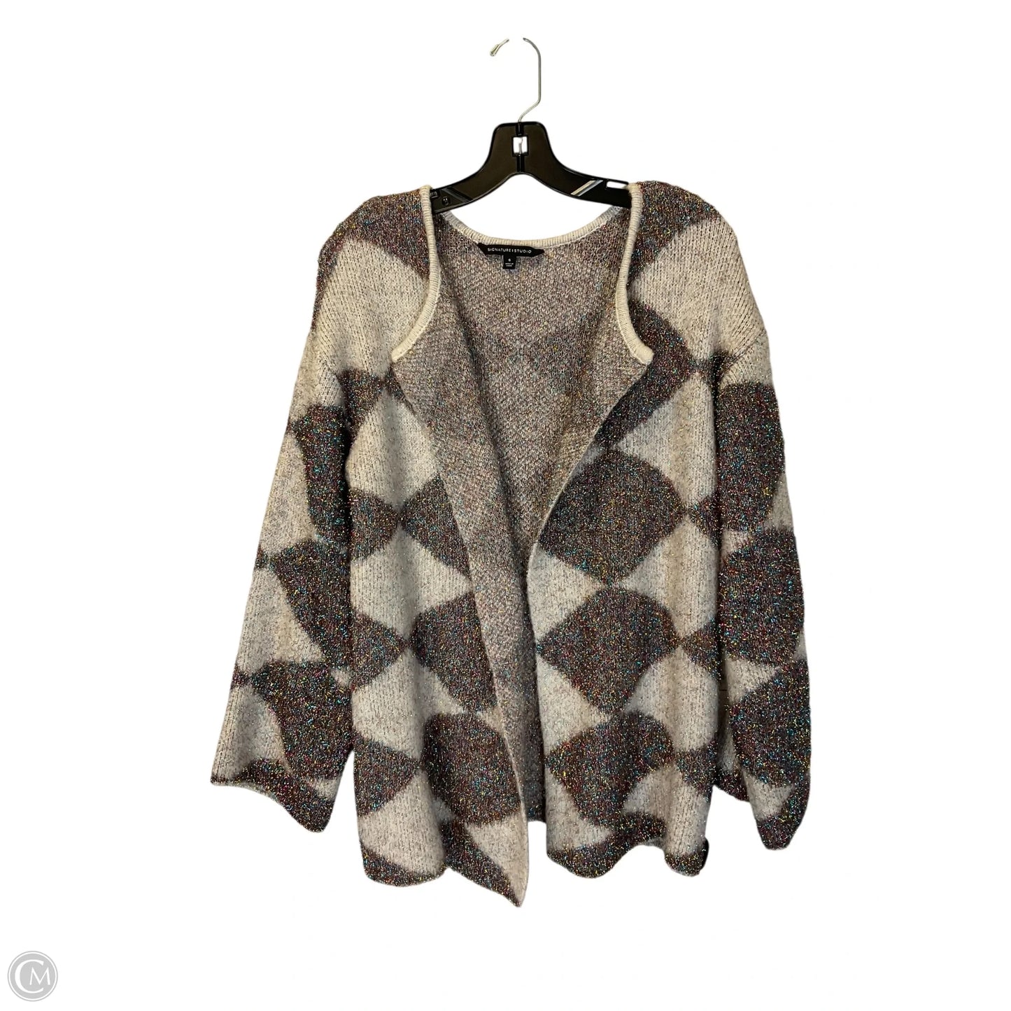 Cardigan By Signature Studio In Multi-colored, Size: S