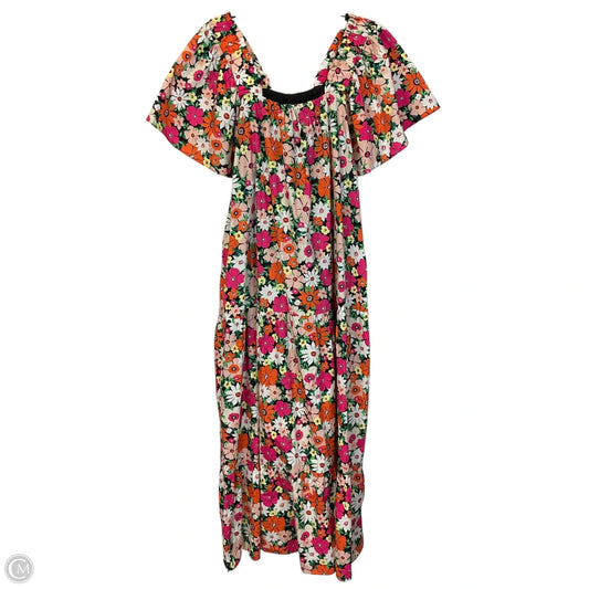 Dress Casual Maxi By Karlie In Floral Print, Size: M
