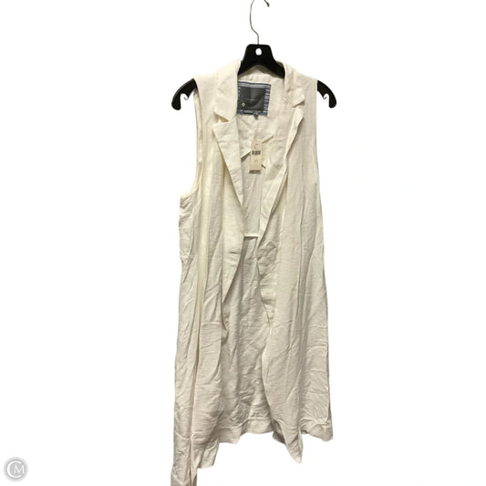 Dress Casual Midi By Anthropologie In White, Size: Xs