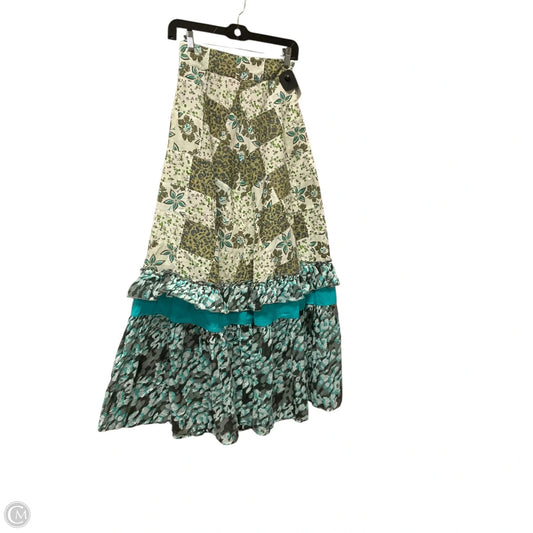 Skirt Maxi By Anthropologie In Multi-colored, Size: Xs