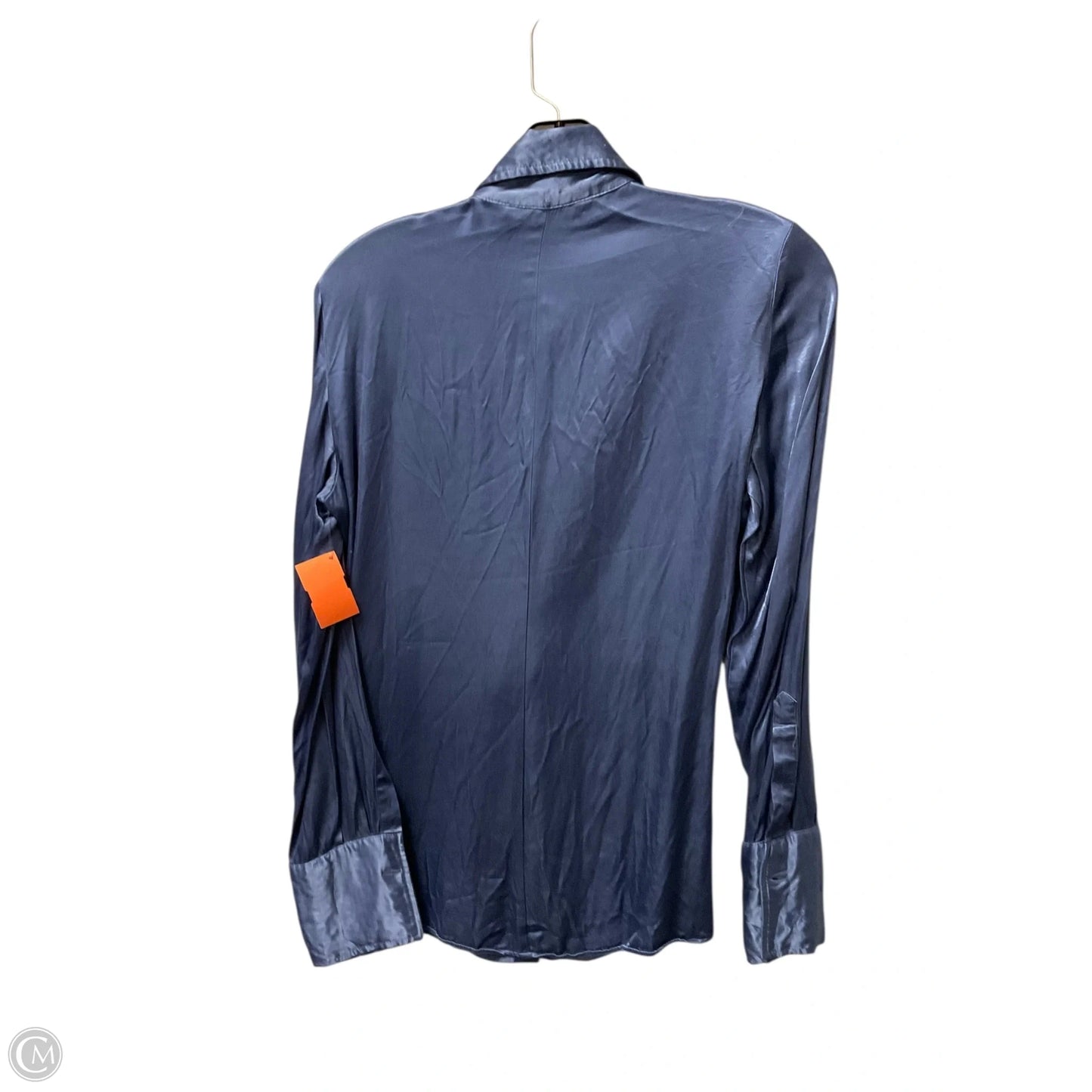 Top Long Sleeve By Zara In Blue, Size: Xs