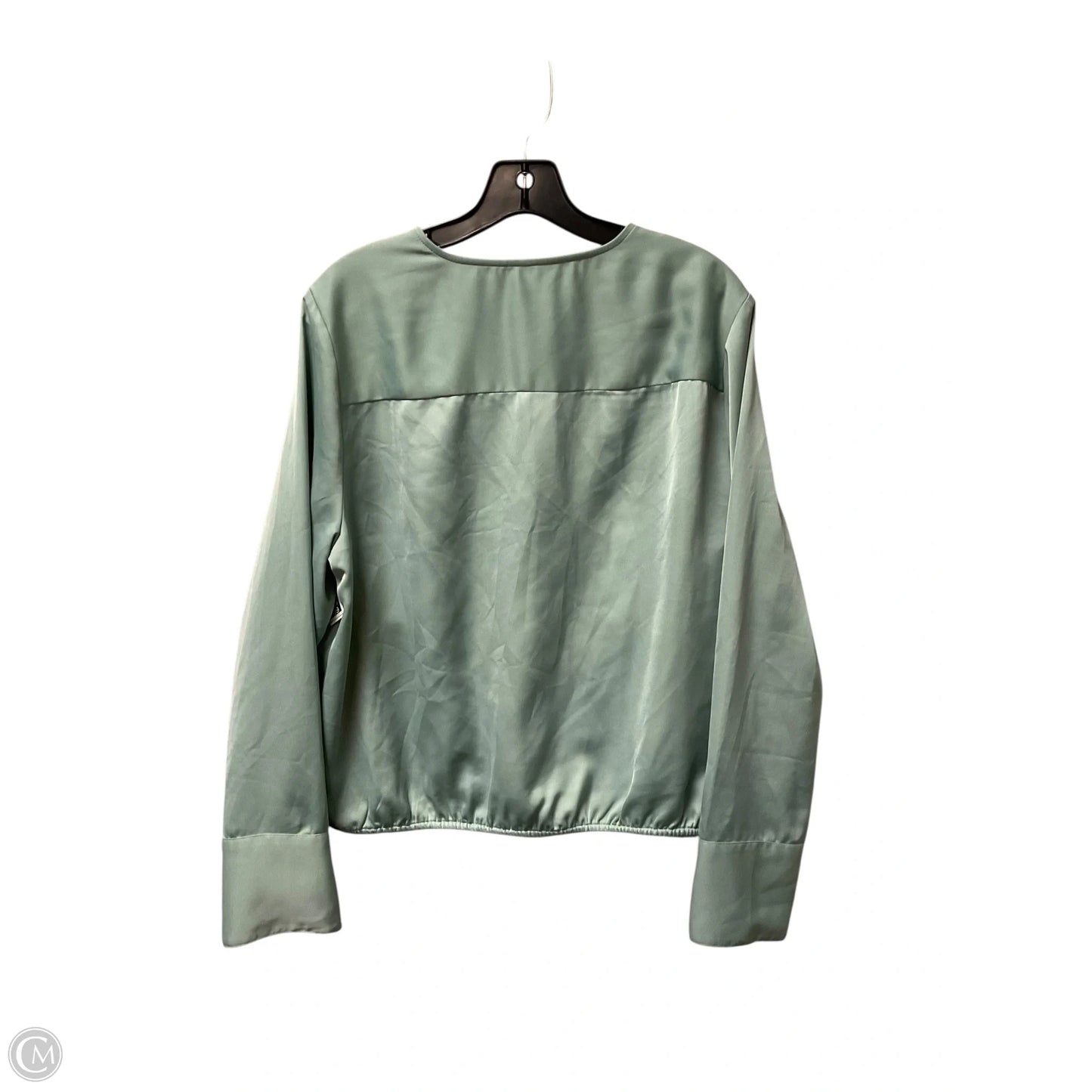 Top Long Sleeve By A New Day In Green, Size: L