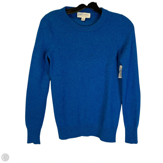Sweater By White And Warren In Blue, Size: Xs